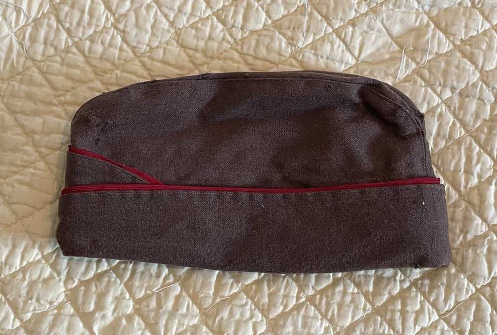 WWII US Army Artillery Wool Garrison Cap