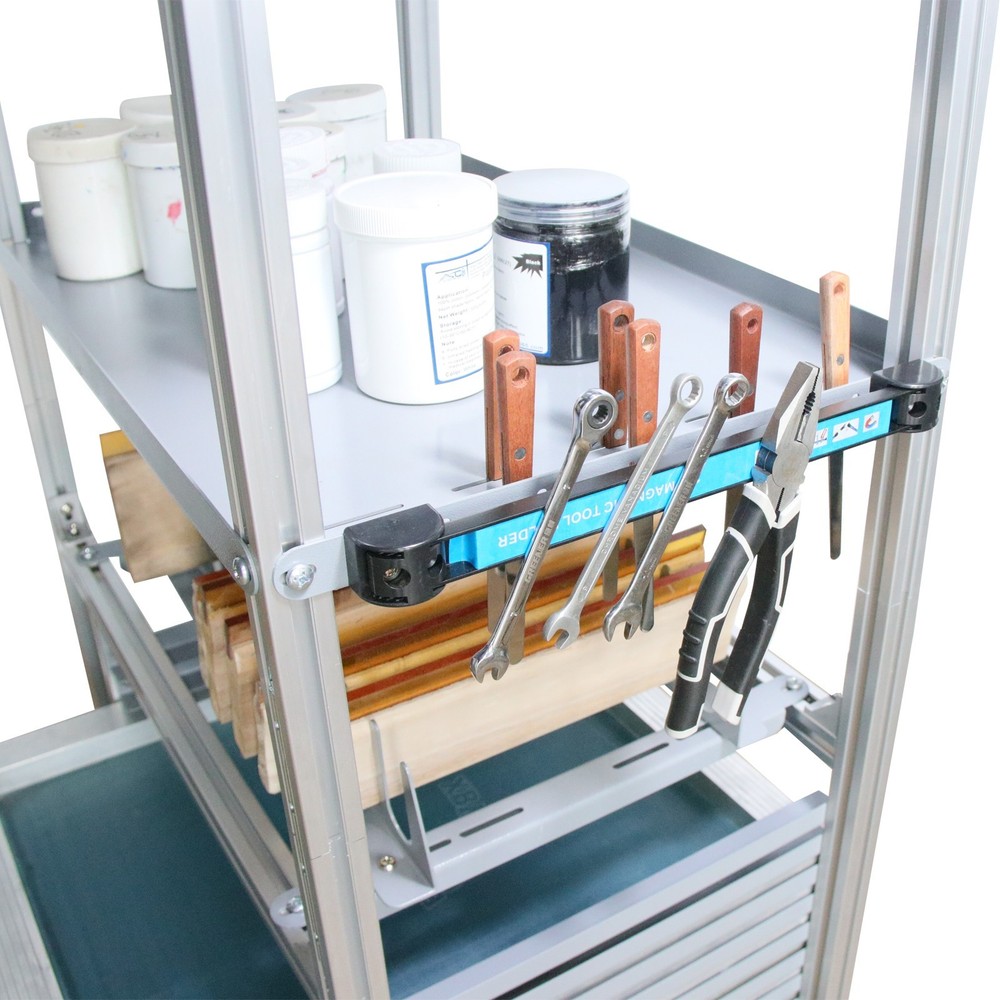 4-layer 5-in-1 Multi-functional Screen Printing Tool & Material Combination Rack