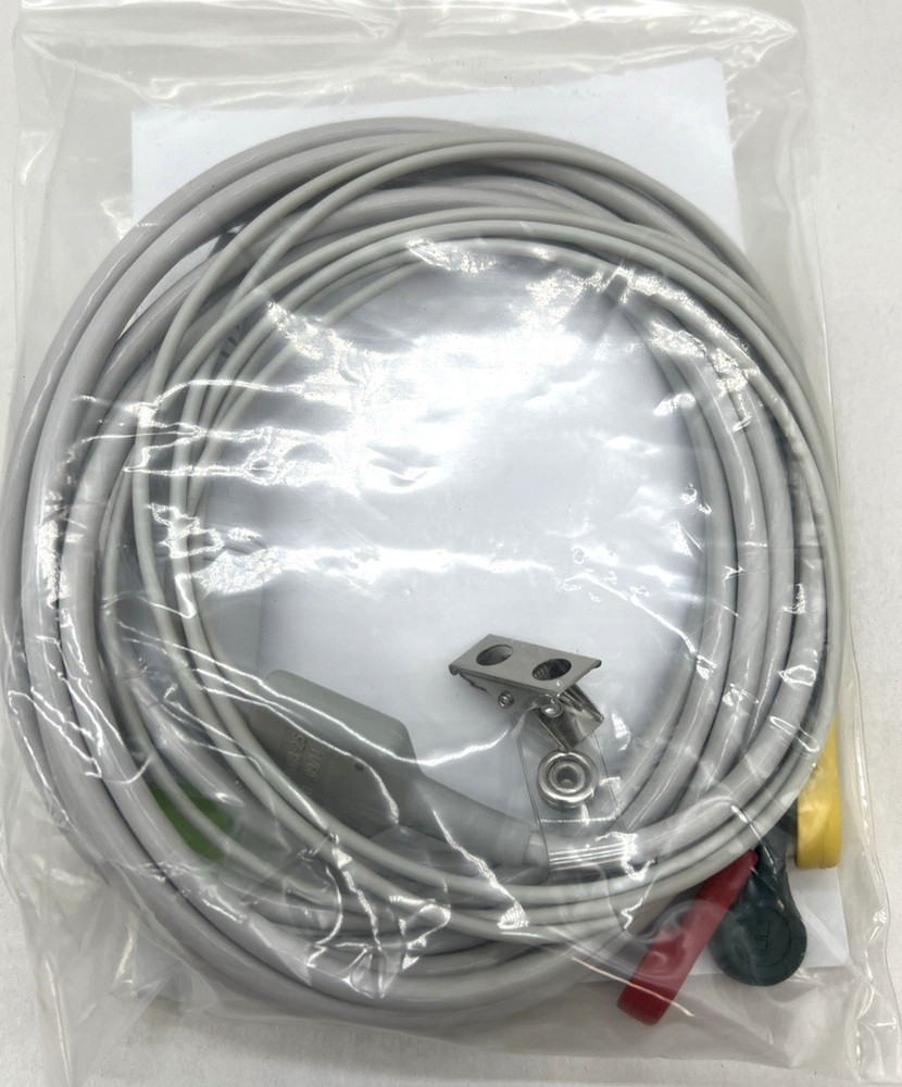 TRULINK ECG Cable, 3-LEAD, 24IN 10ft