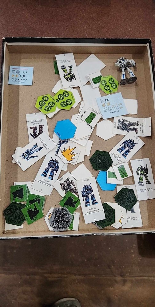 FASA Battletech: Core Box Set Battledroids 1604 First Edition Incomplete
