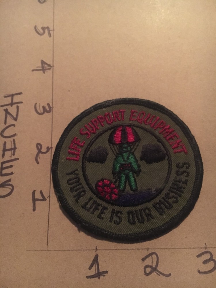 USAF Life Support Equipment  Squadron subdued patch 5/15/25