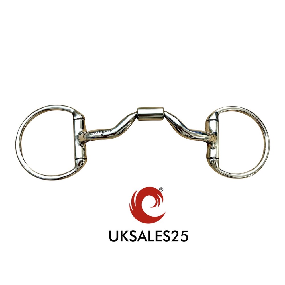 Western Dee Eggbutt Comfort Snaffle Bit with Copper Inserts *SAME DAY DISPATCH*