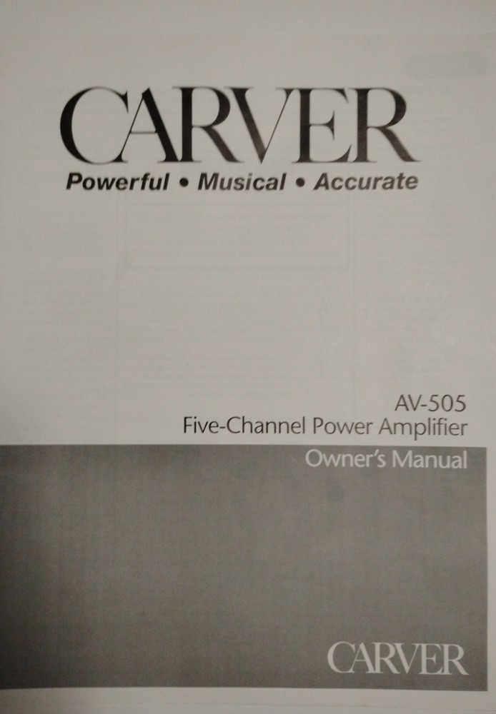 Carver Full Rack System