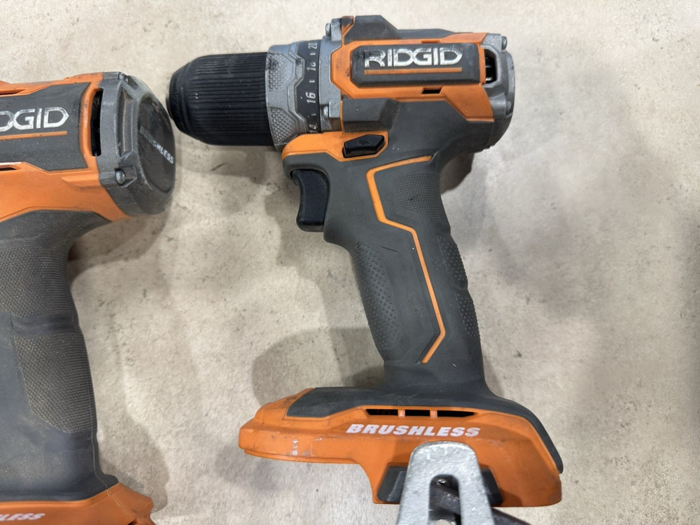Ridgid 5-Tool Combo Kit Drill, Micro Impact, Nailer & more!