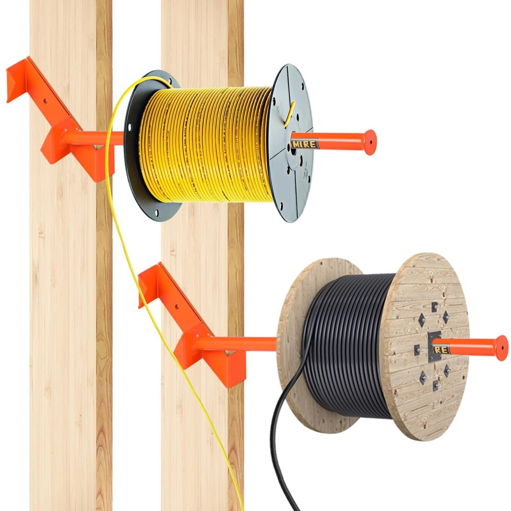 Spool Tools Stud Winder Wire Dispenser for Fast Load Dispensing of Wire Reels...