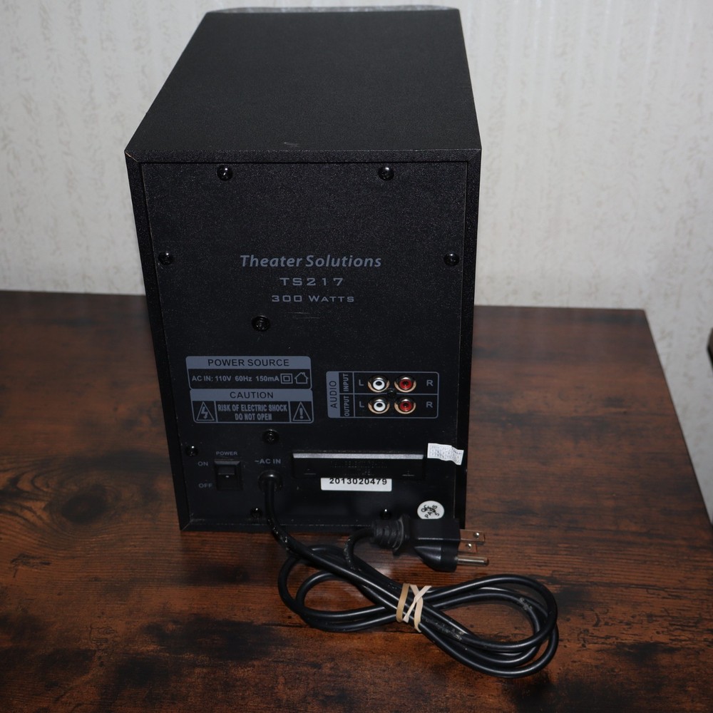 Theater Solutions TS217 2.1CH Computer/Home Multimedia Speaker System