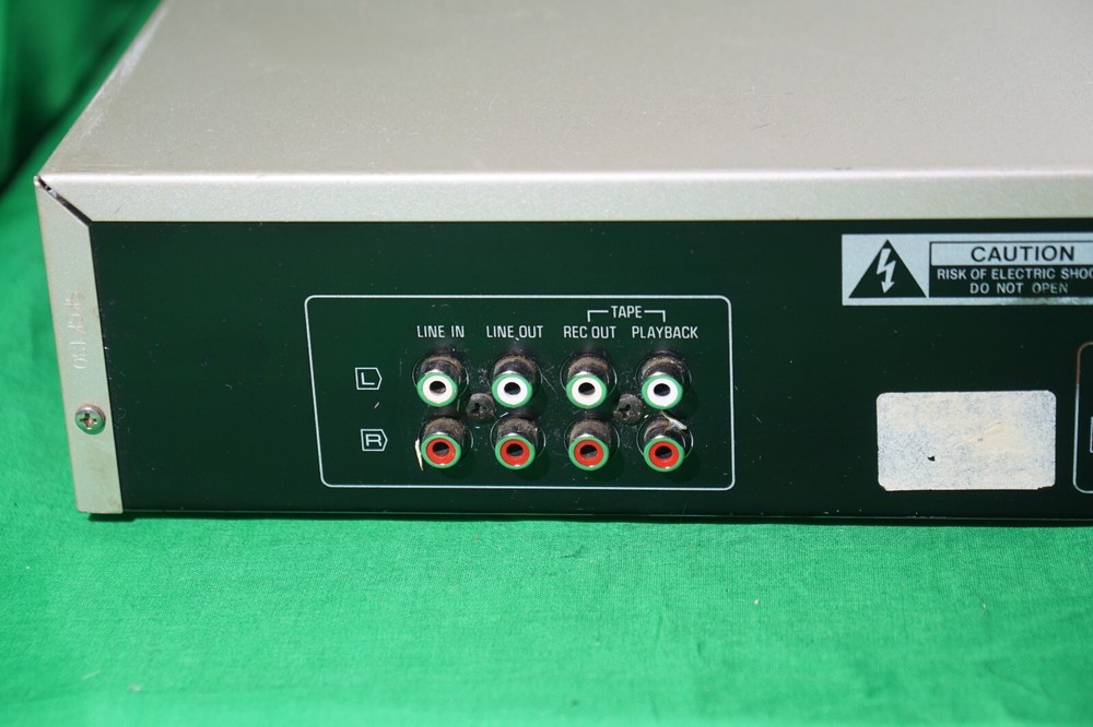 Technics Stereo Graphics Equalizer Sh-8044 Real Time Spectrum Analyzer