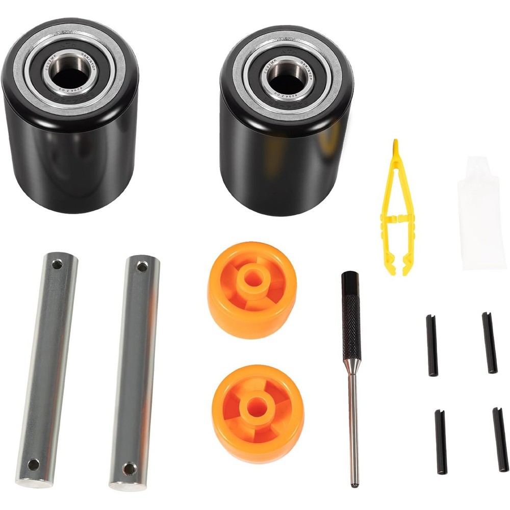 Pallet Jack for CRWON PTH50 Pallet Jack Wheel Replacement Kit Set Complete