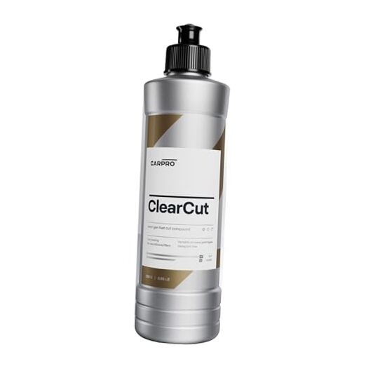 Clear Cut Correction Compound - Heavy Cut Compound for Fast Paint 250mL