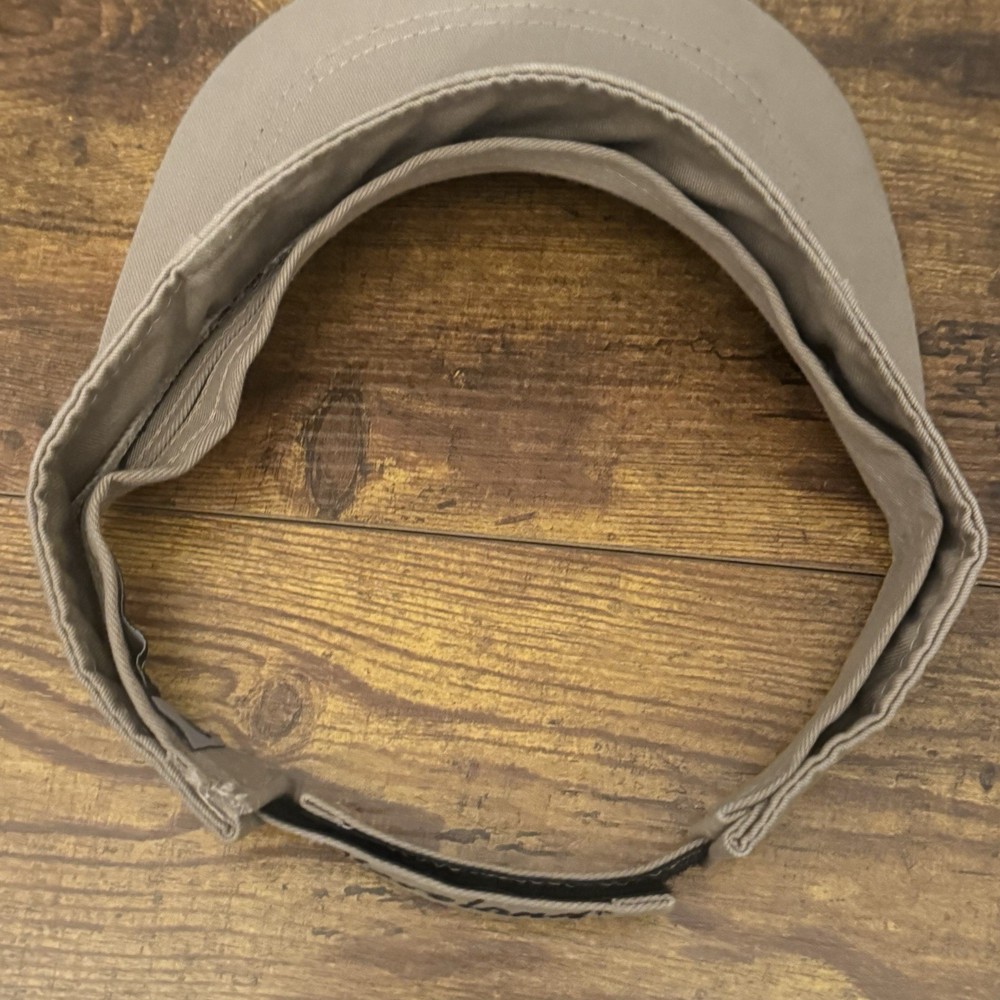 Cleveland Golf Tan Logo Visor Adjustable Strapback Embroidered