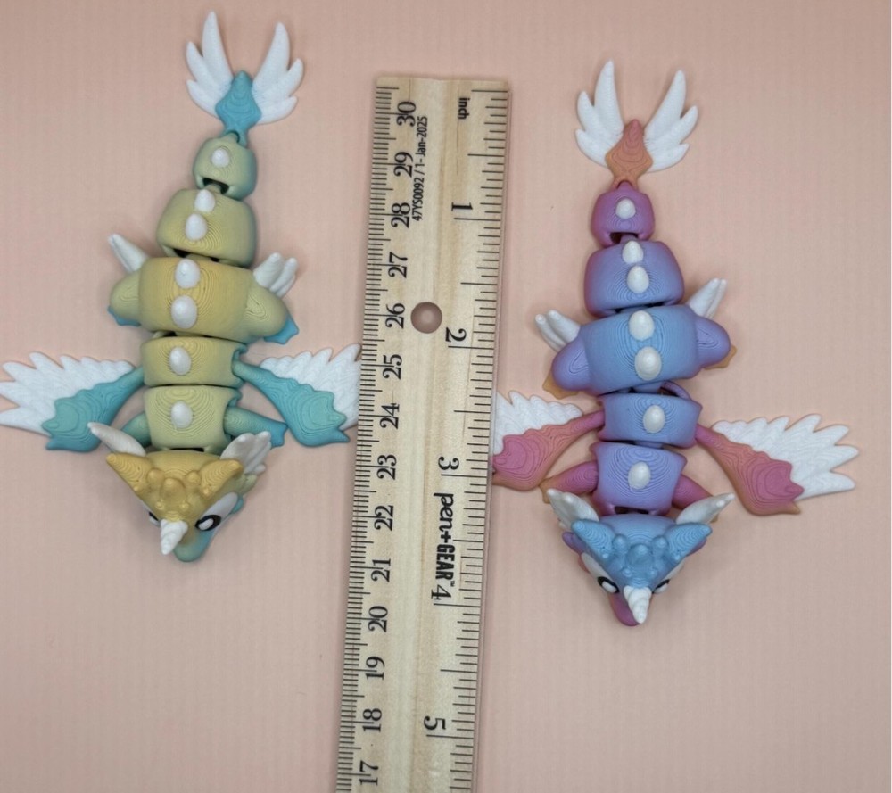 3D Printed Jiggle Pet Celestial Dragon