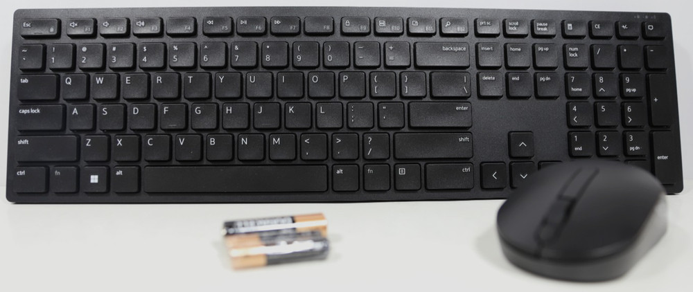 OPEN BOX- Dell KM5221W Wireless Keyboard & Mouse Combo Black