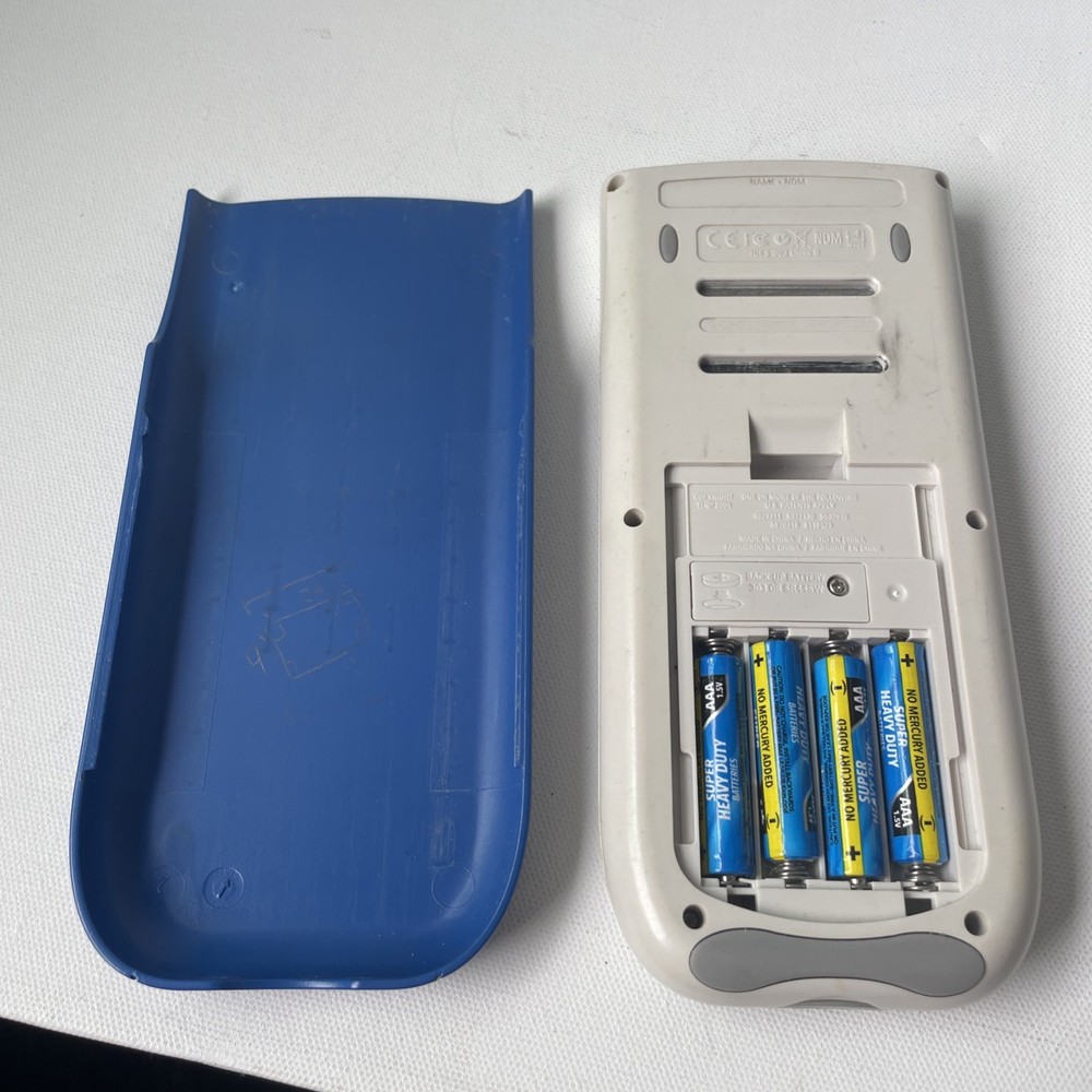 TI-84 Plus Silver Edition Graphing Calculator Blue Used Tested