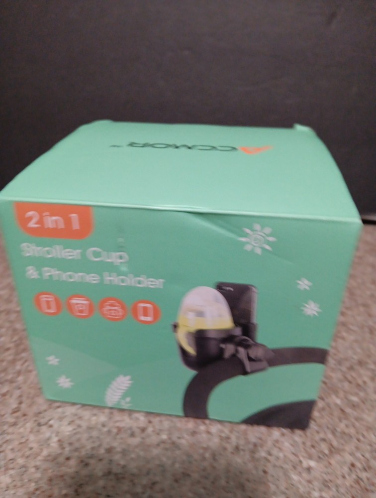 ACCMOR 2 in 1 Stroller Cup & Phone Holder