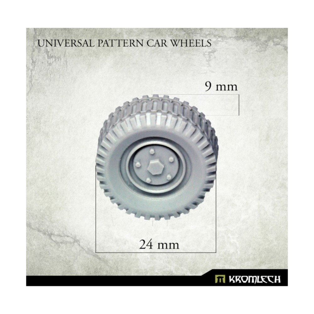 Kromlech Vehicle Conversion Bit Universal Pattern Car Wheels Pack New
