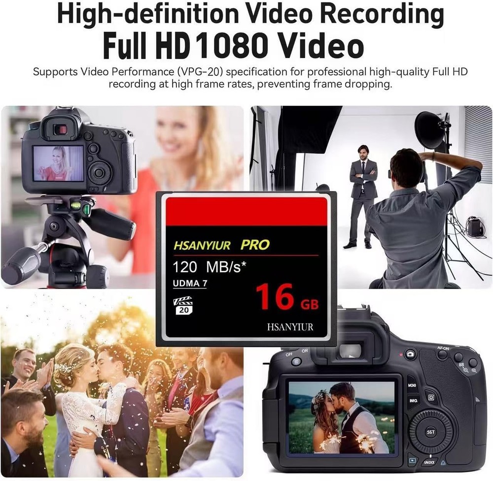 32GB UDMA High Speed CF Card Camera Memory Card