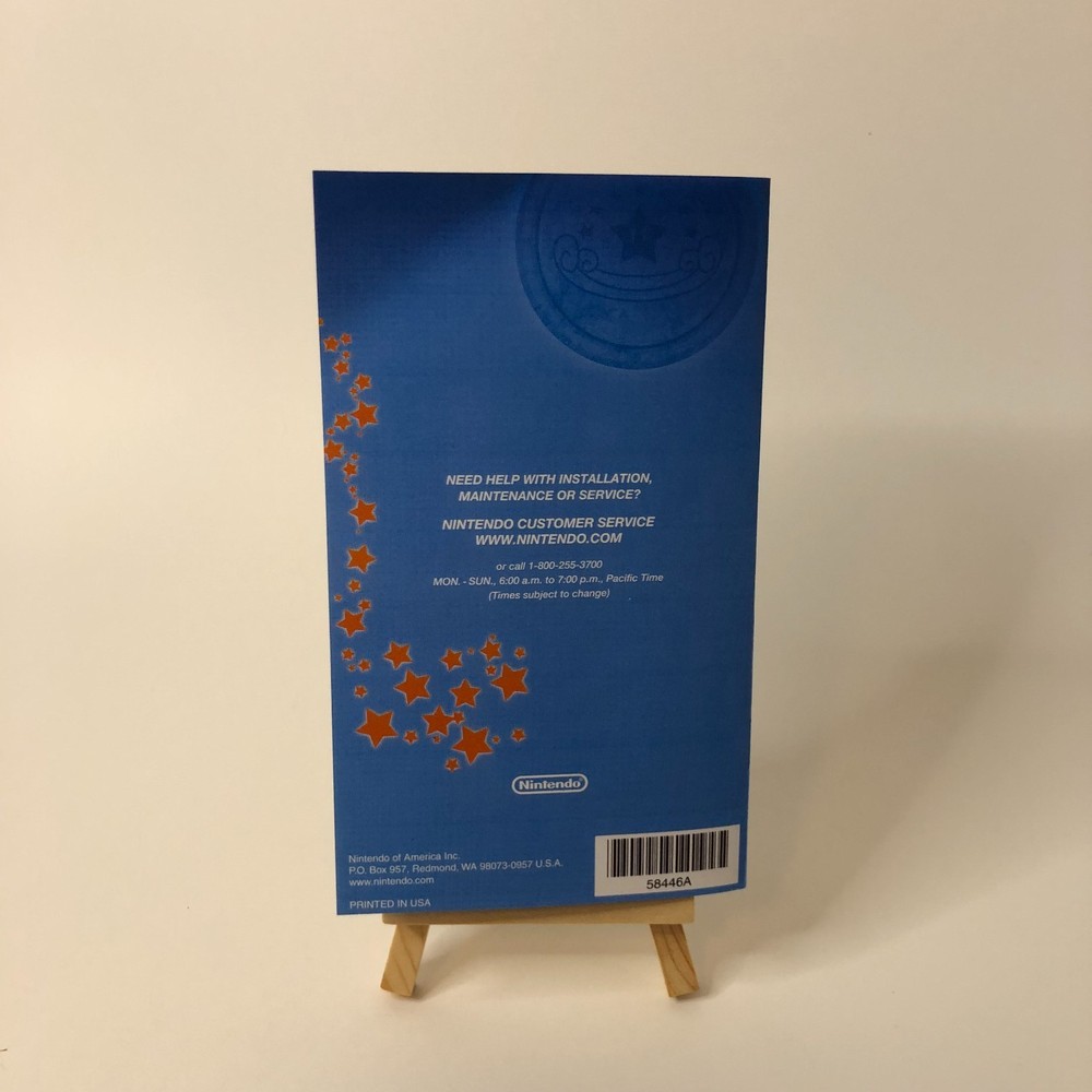 Replacement Manual for Mario Party 7 Nintendo GameCube