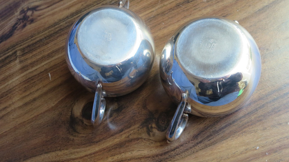 Silver Plate Sugar and Cream Set