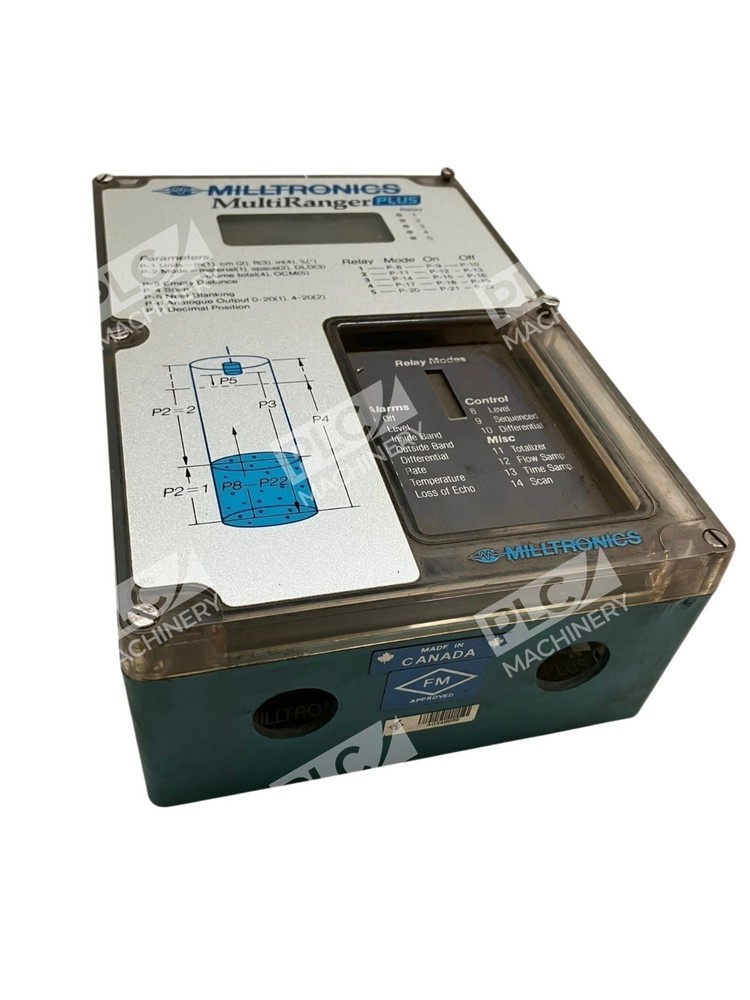 MultiRanger Plus - Milltronics - Ultrasonic Level Monitor & Controller