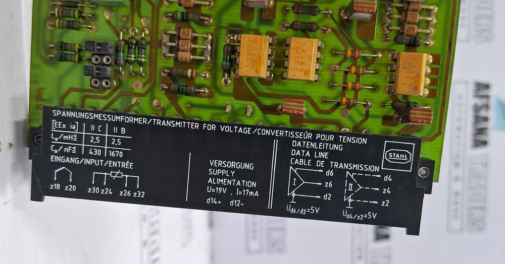 STAHL | ICS MUX | 9532/10-12 | TRANSMITTER FOR VOOLTAGE