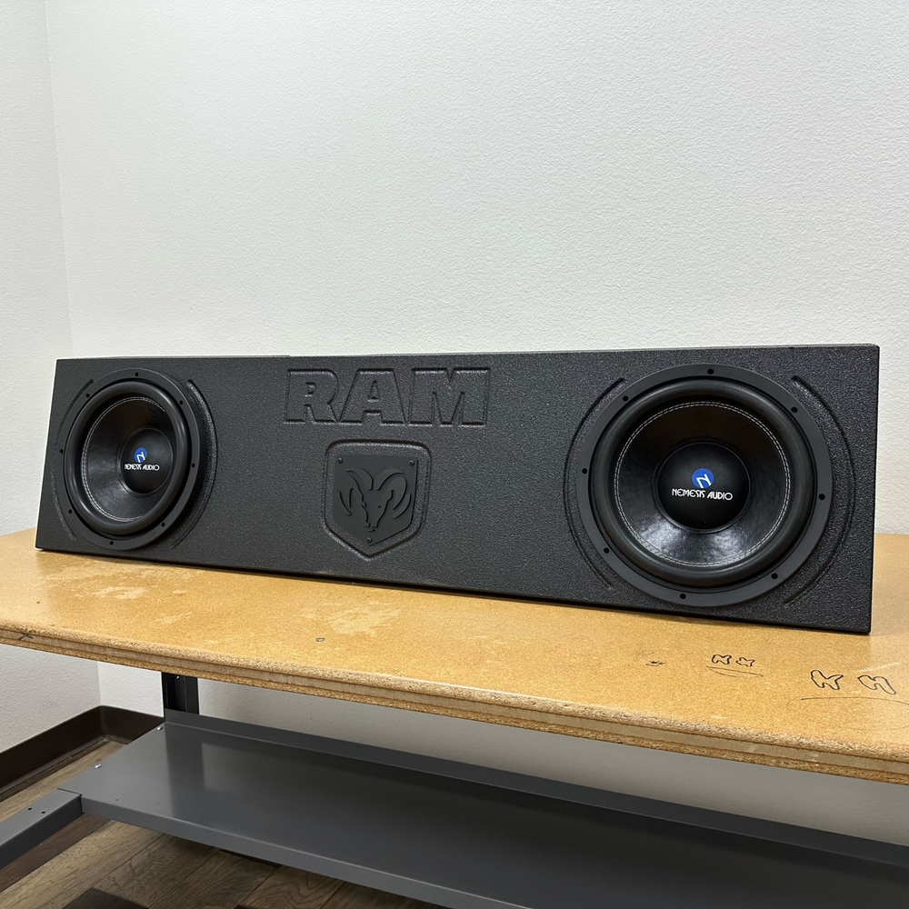 2002-2021 Dodge Ram Single Cab Sub Box 2x12” Ported Subwoofer Enclosure
