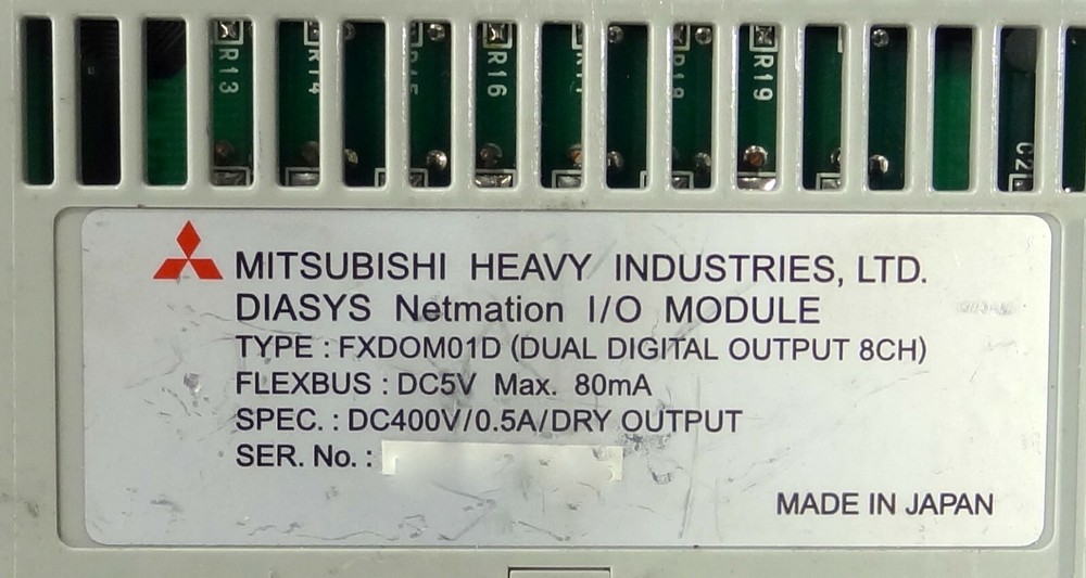 Mitsubishi Diasys Netmation FXDOM01D Digital Output Module