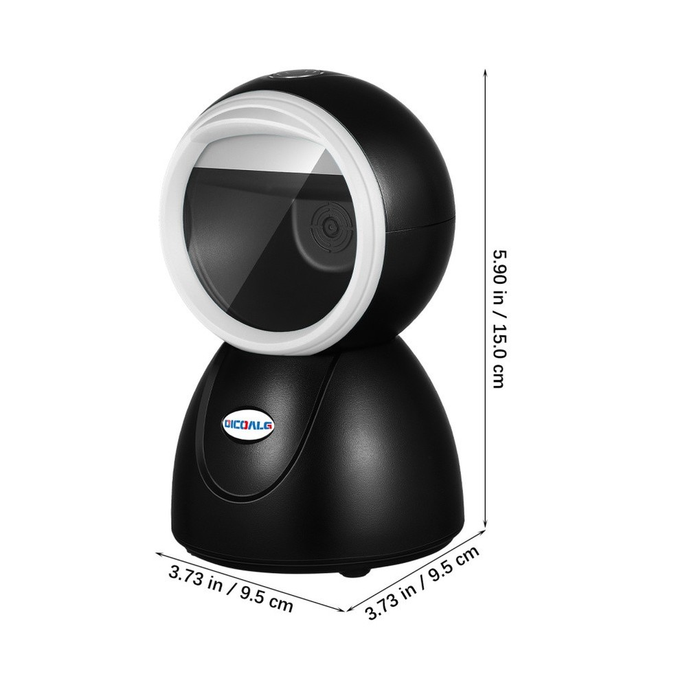 Desktop Barcode Scanning System For Supermarket Retail Store Countertop