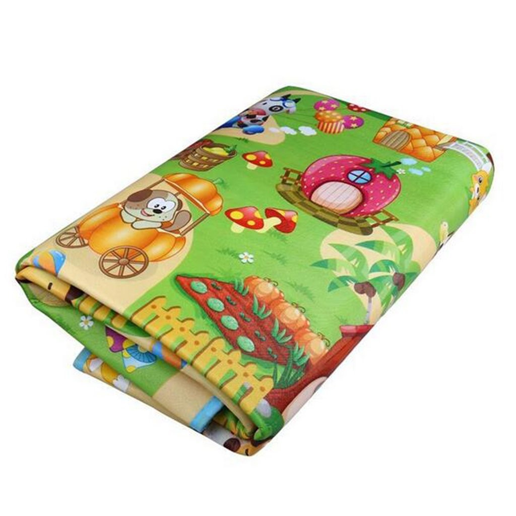SimpVale Baby Crawling Mat Double-Sided Foam Waterproof Floor Mat Drawing Alphab