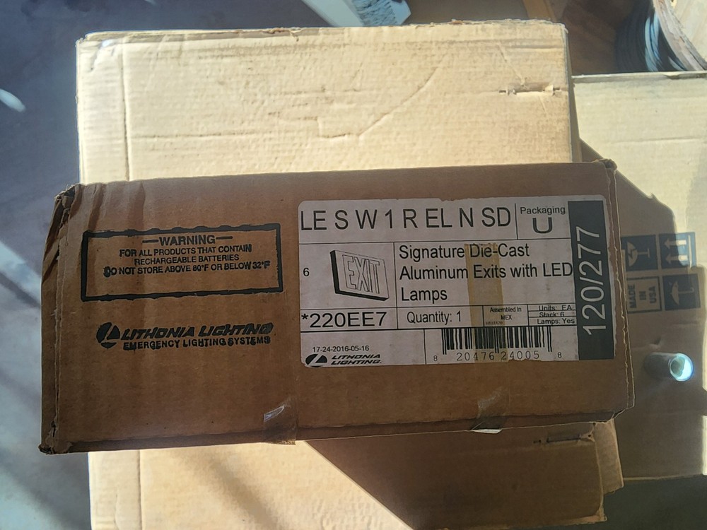 Lithonia Lighting Spec Grade LED Exit Sign LE Series