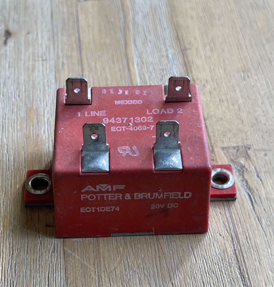 AMF POTTER & BRUMFIELD ECT-406907 94371302 SOLID STATE RELAY 20VDC