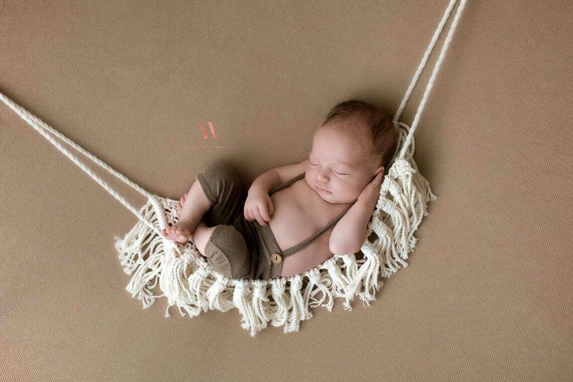 Newborn Photography Props Baby Hanging Hammock Swing Net Bed Photo Studio Shoot
