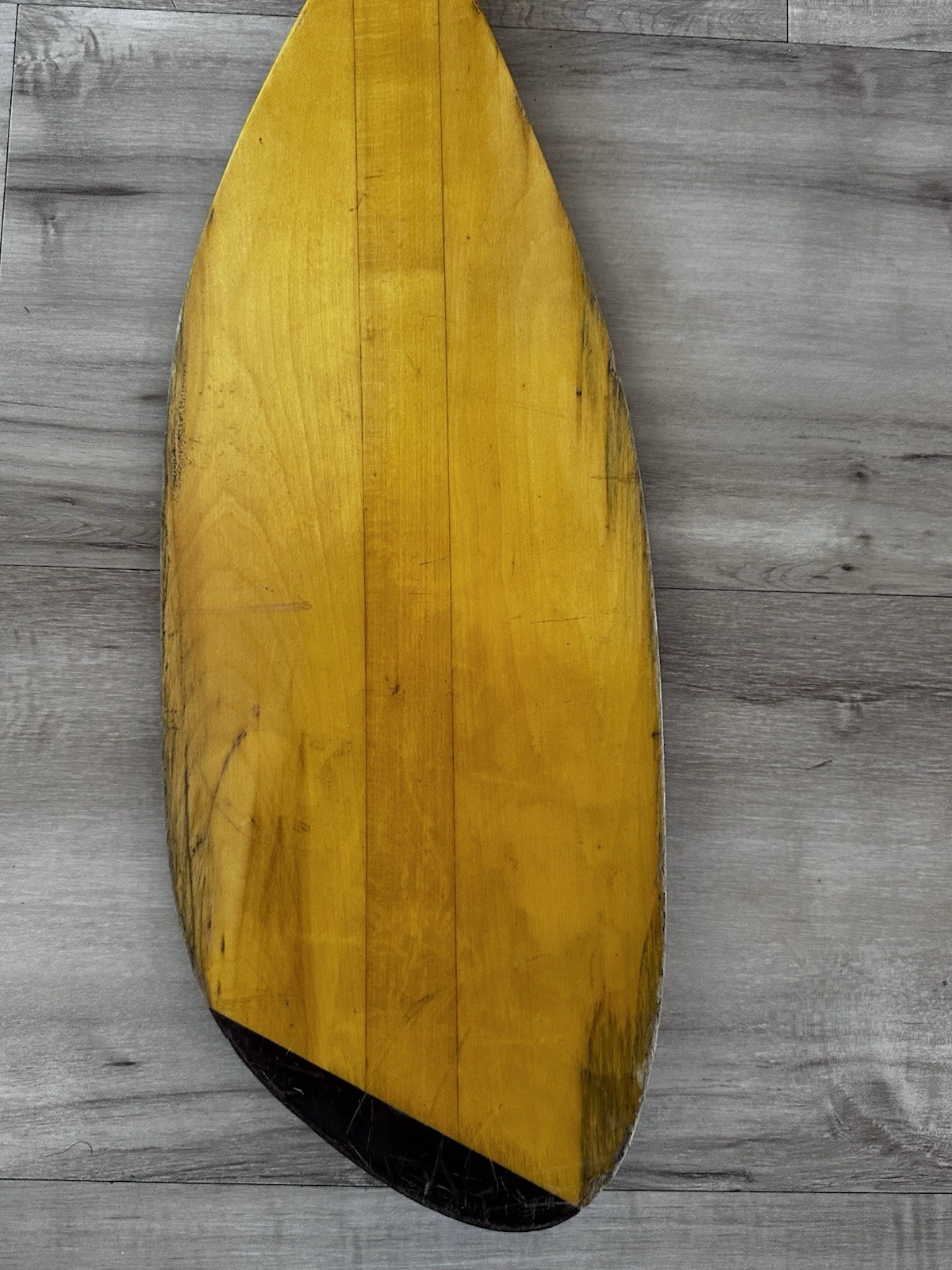 Aquaterra Whisper Kayak Paddle. 93" Wood Laminate Construction. Vintage