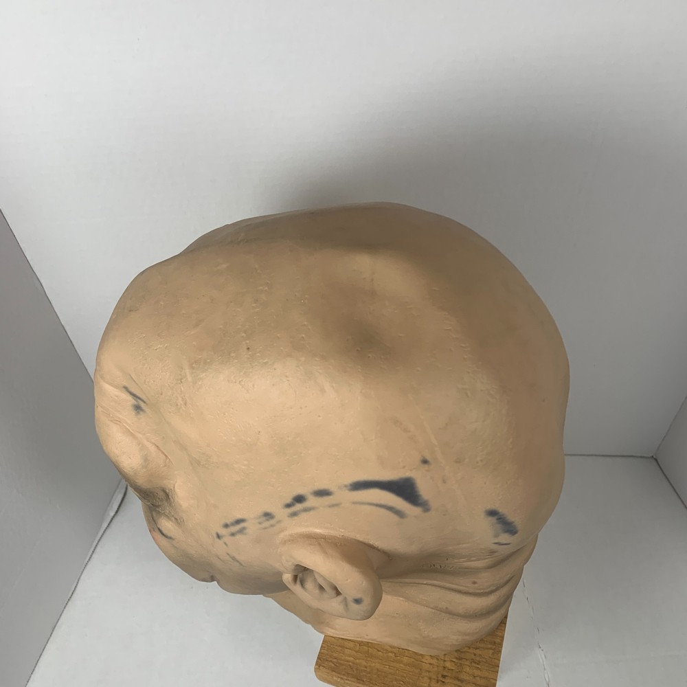 Vintage Don Post Studios 1977 PLAN 9 FROM OUTER SPACE Tor Johnson Rubber Mask