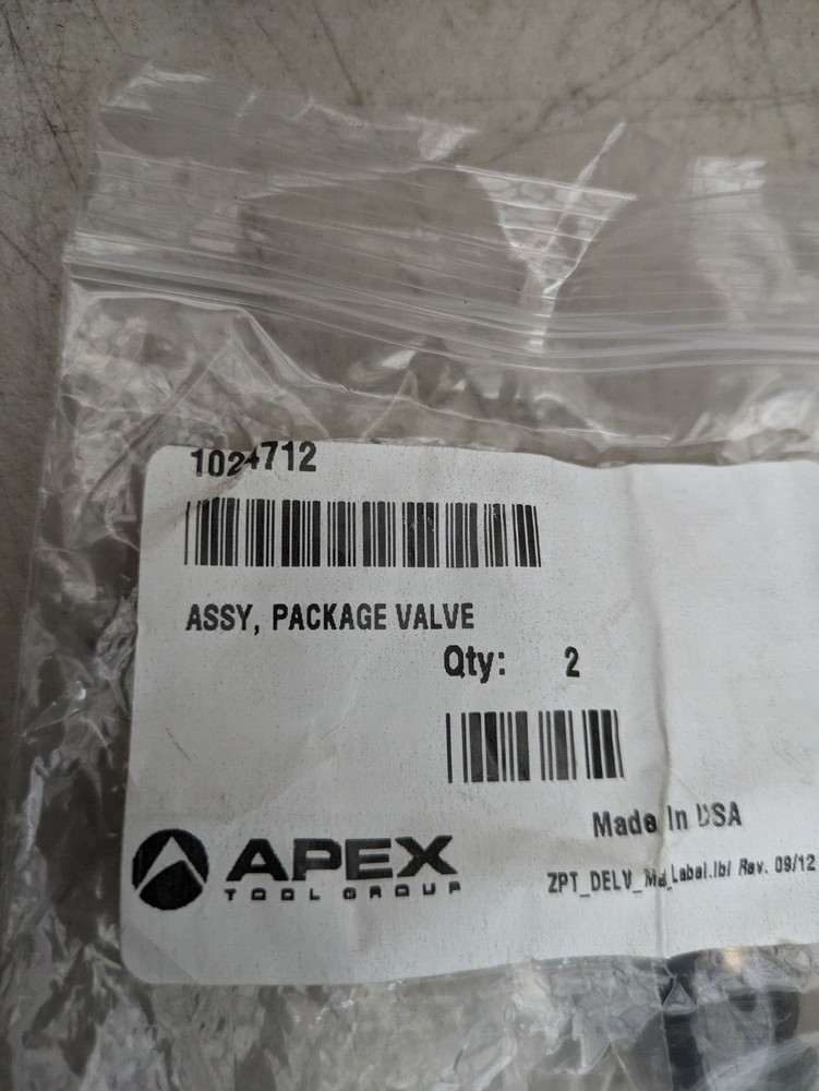 Cleco 1024712 Assembly, Package Valve