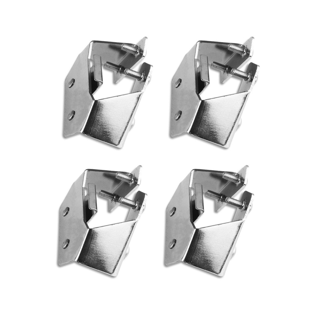 Hard Saddlebag Hardware Lid Latch Lock Catch Kit 4PCS Compatible for Harley D...