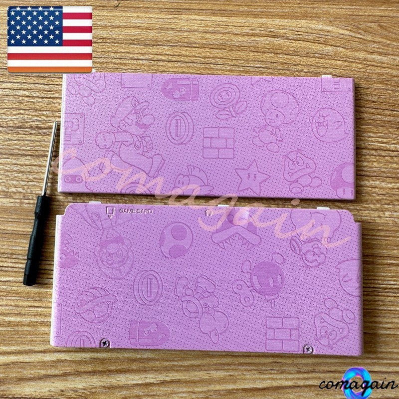 Replace For Nintendo New 3DS (2015) Upper and Back Battery Housing Shell Case