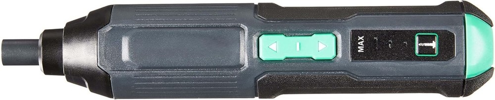 Portable 4V Cordless Stick Screwdriver - Includes 10 Bits, Ideal for DIY Tasks