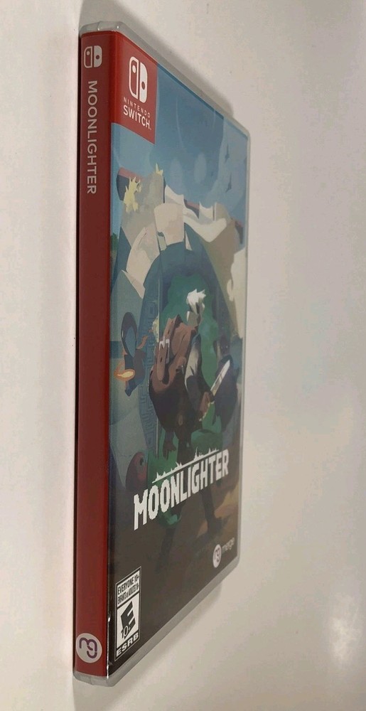 MANUAL & CASE ONLY NO GAME: Moonlighter (Nintendo Switch) - PLEASE READ