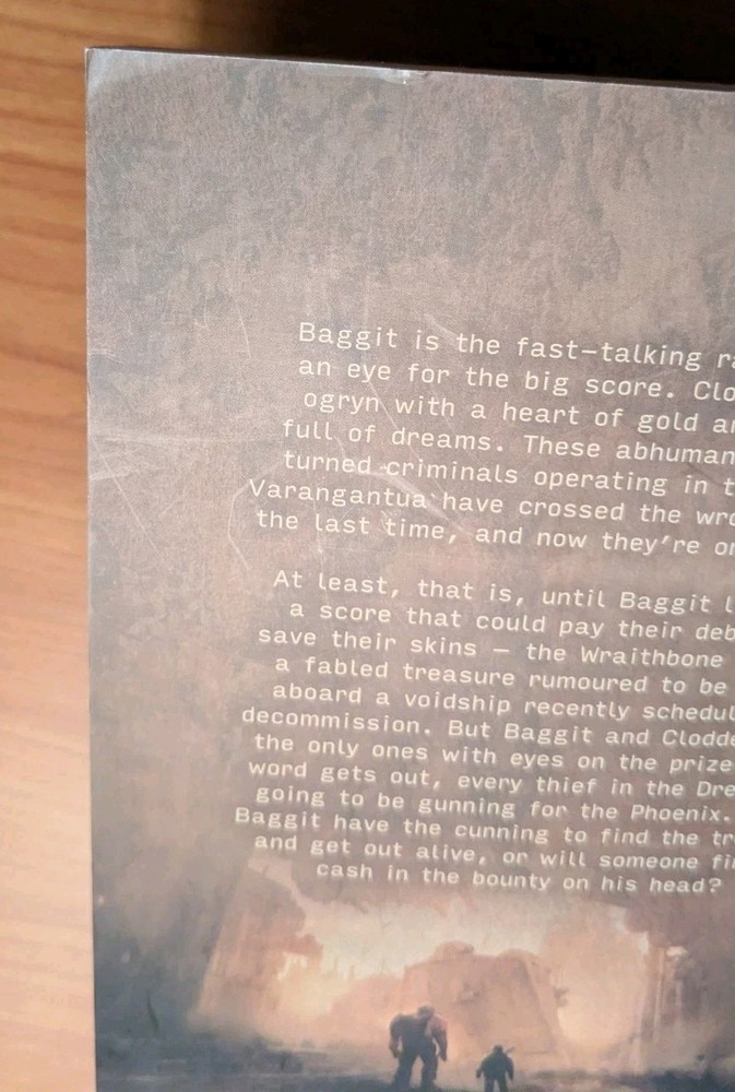 Wraithbone Phoenix warhammer 40k paperback warhammer crime