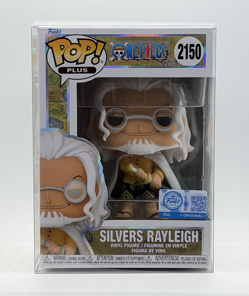 Funko Pop! Plus: One Piece #2150 Silvers Rayleigh (with Protector) - NEW