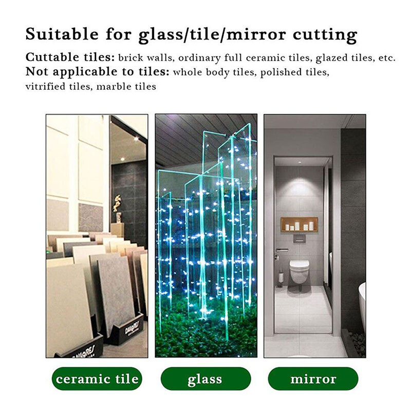 High-strength Glass Cutter Handheld Tile Opener Diamond Ceramic Cutting Tools