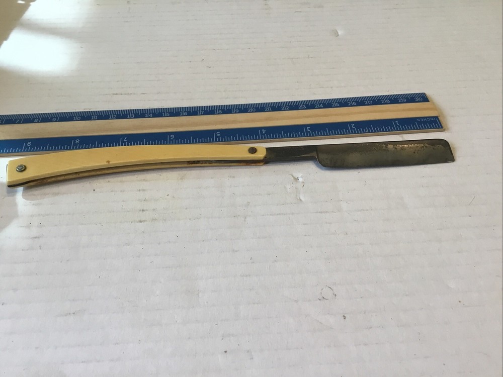 Vintage Spike Straight Razor Olean N.Y.