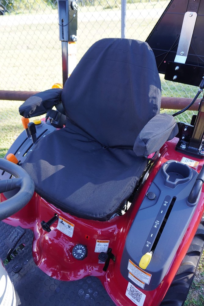 Durafit Seat Covers, Compatible with Mahindra All Current Large, Black