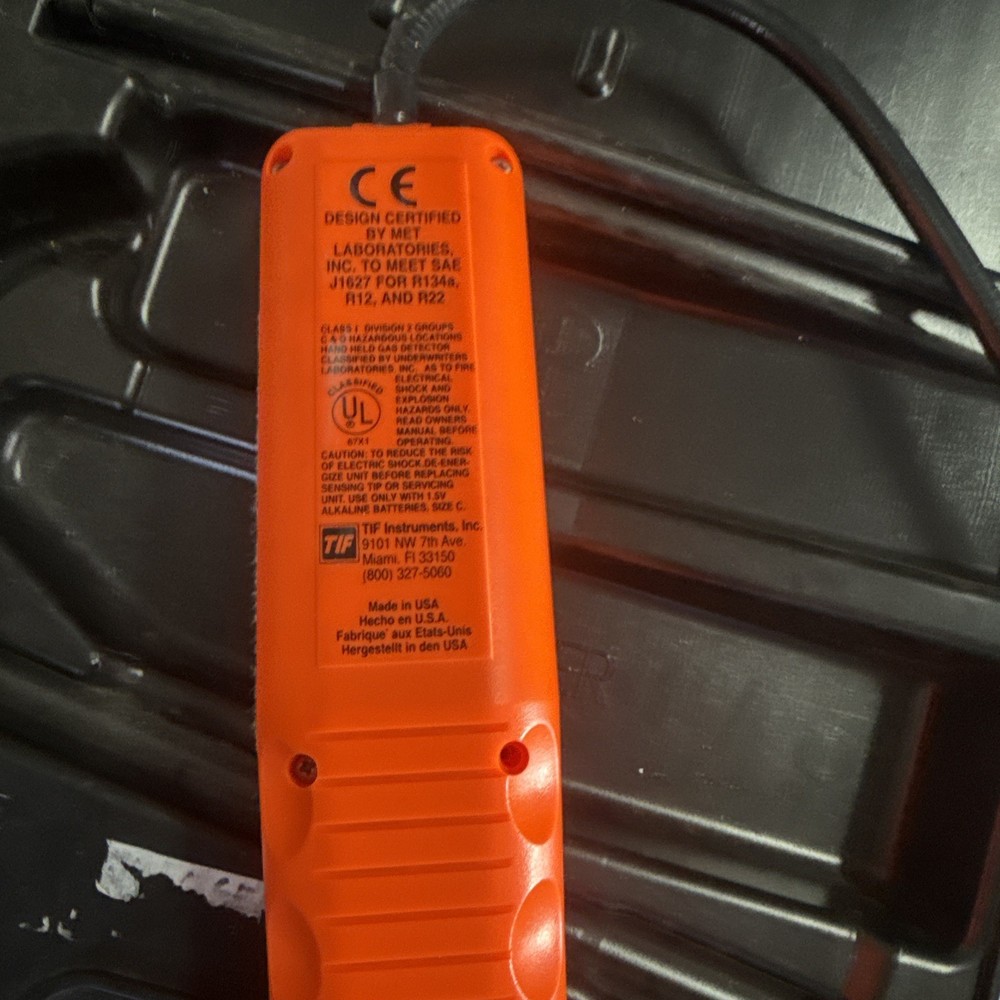 Unitor Tif Rx-1 Automatic Halogen Leak Detector