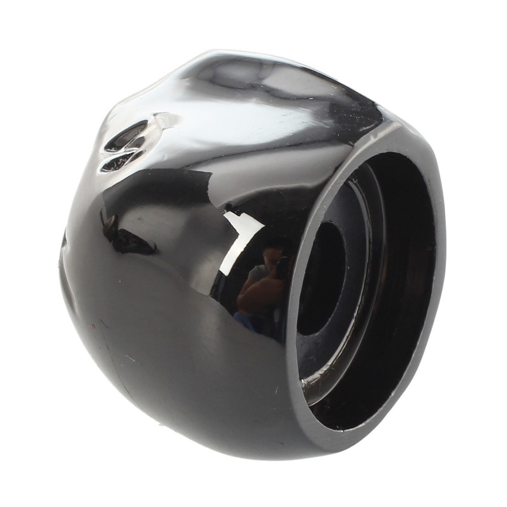 3pcs Electric Guitar Skull Head Volume Control Knobs---Black B3J39730