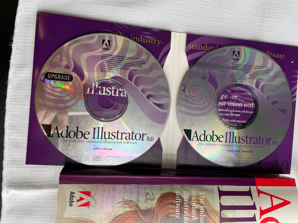 Adobe Illustrator 8.0 Upgrade CD plus User Guide