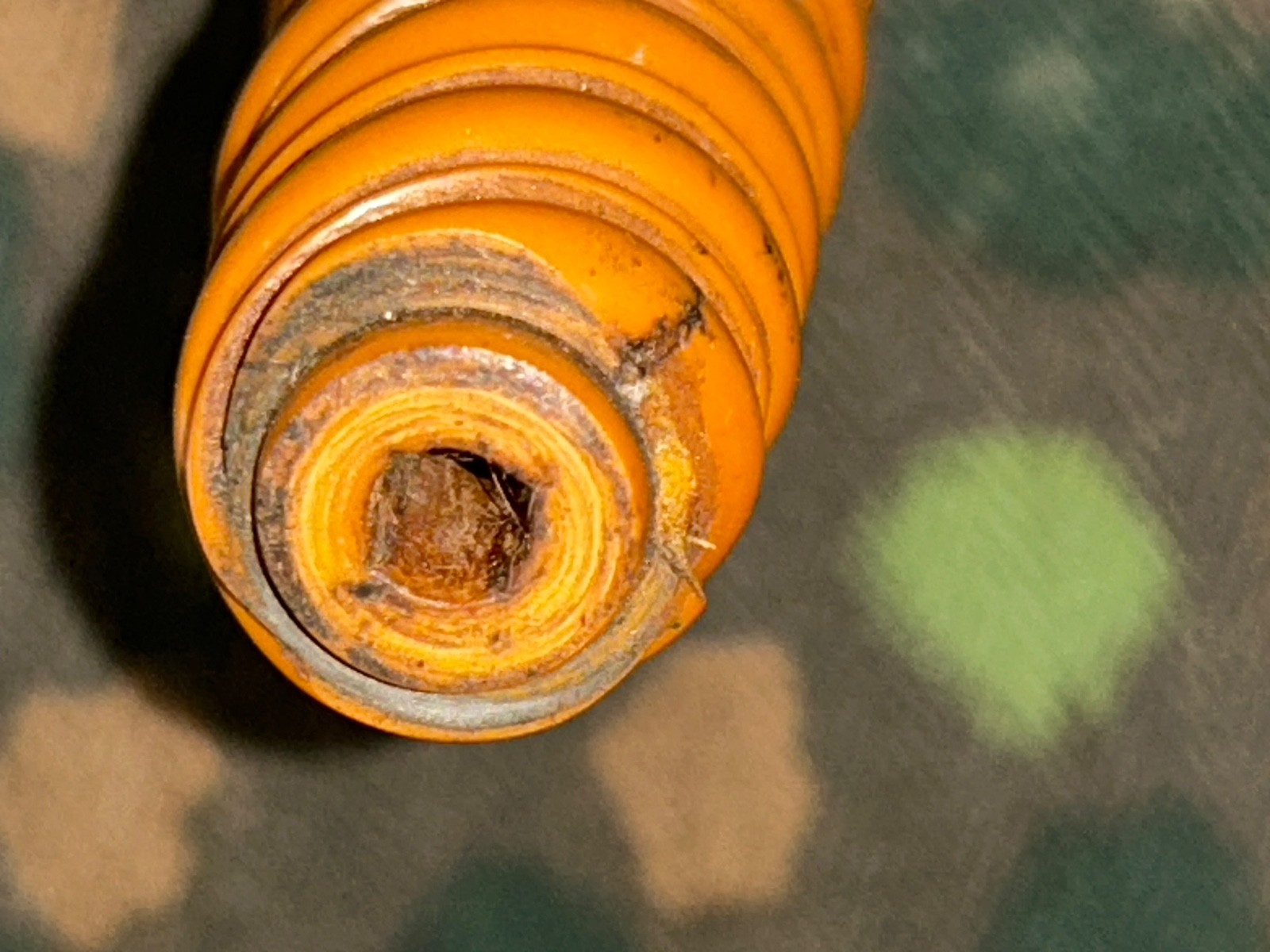 Nice Original German WW2 Orange Heer Army Dagger Grip