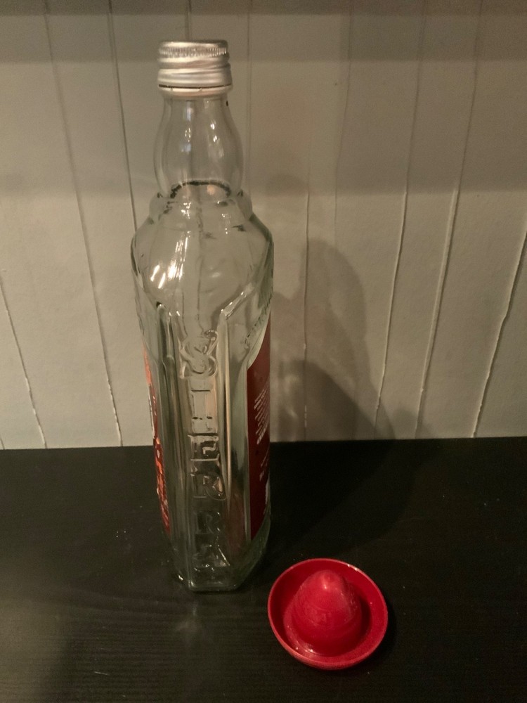 Sierra silver tequila empty bottle 70cl