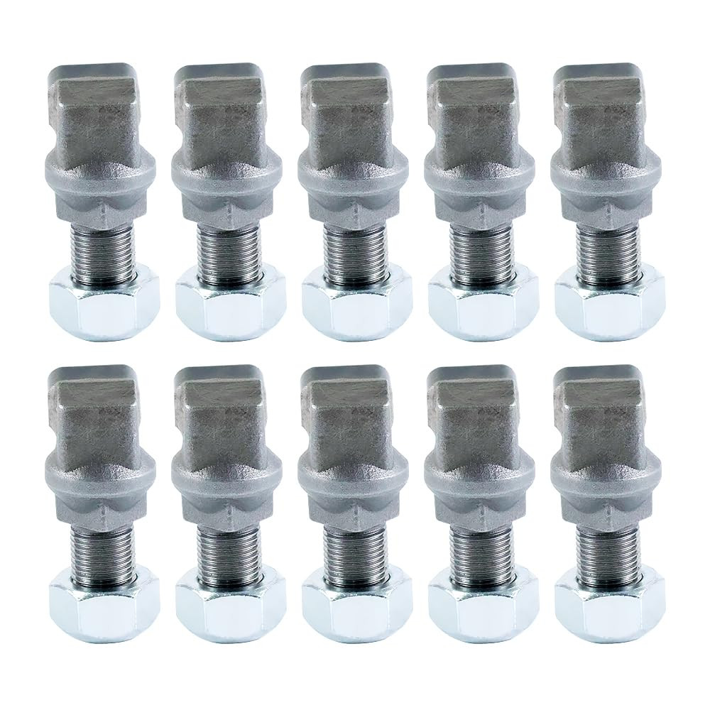 10 Pack Stump Grinder Teeth Offset Teeth with Nut Replace 0450131 SP5014