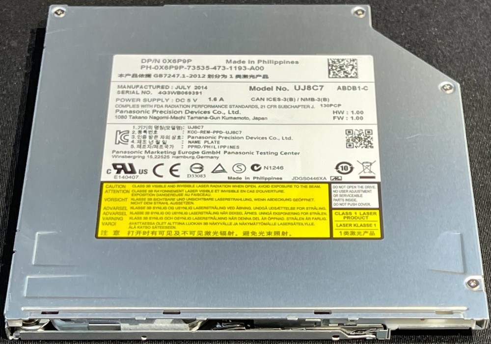 X6P9P - DVD-RAM (DVD Multidrive/ Recorder)